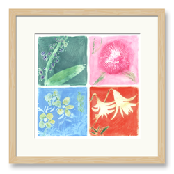 Embossed Flowers Art 2